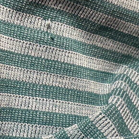 Lululemon Athletica Swiftly Tech Striped Top Long Sleeve Thumb Holes Size 6 - Picture 10 of 10